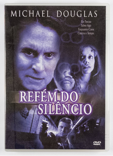 Dvd Refém Do Silêncio Com Michael Douglas