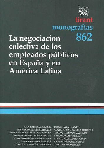 Libro La Negociación Colectiva De Los Empleados Públicos En