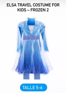 Disfraz De Elsa De Frozen 2 Deluxe De Disney Store