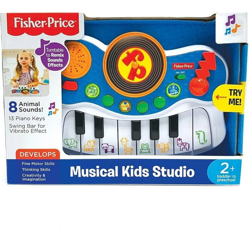 Piano Musical Kit Studio Fisher Price Pianito Juguete 2464