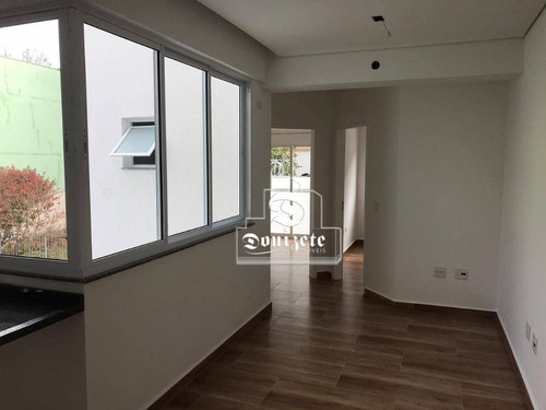 Cobertura À Venda, 90 M² Por R$ 420.000,00 - Jardim - Santo André/sp - Co10937