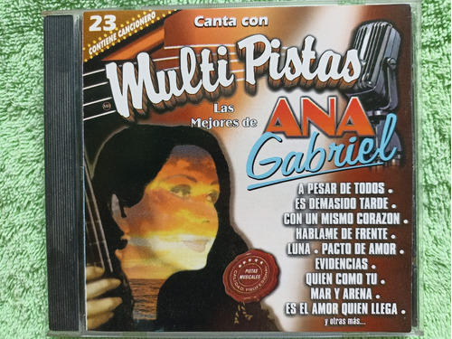 Eam Cd Canta Con Multi Pistas Las Mejores De Ana Gabriel '99