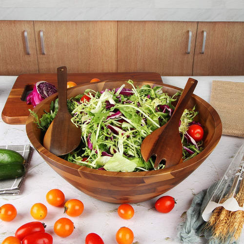 Aidea Ensaladeras, Juego De Ensaladeras De Madera, Ensalader