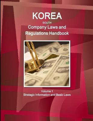 Libro Korea South Company Laws And Regulations Handbook V...