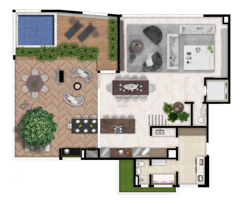 Imagem 30 de 30 de Apartamento Com 3 Dormitórios À Venda Com 404.84m² Por R$ 2.950.400,00 No Bairro Cabral - Curitiba / Pr - Ap 1904