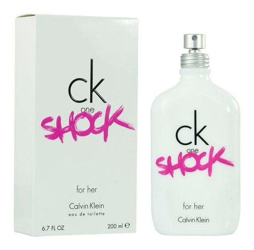 Perfume Calvin Klein One Shock Mujer Eau De Toilette  200ml