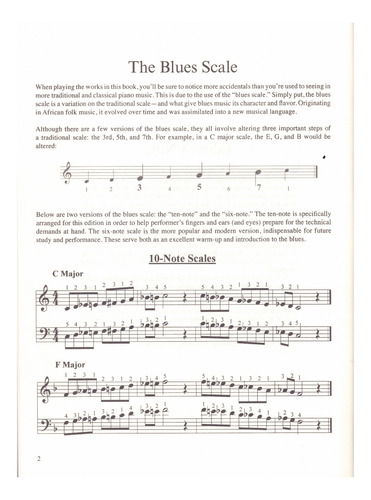 A First Book Of Blues For The Beginning Pianist.