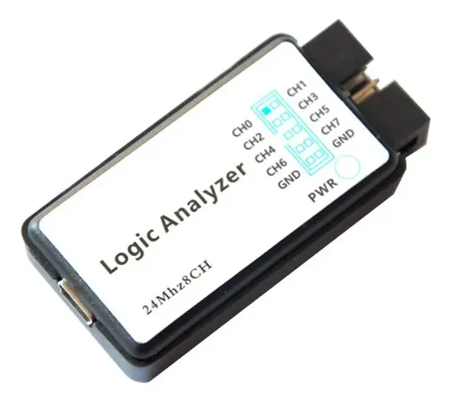 Analizador Lógico De 16 Canales USB Tipo C - 170 MHz, 16G Profundidad - Para Depuración De Sistemas Integrados Y Electrónica