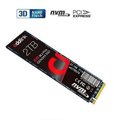 Addlink S70 2tb Ssd Nvme Pcie Gen3x4 M.2 2280 Solid State D