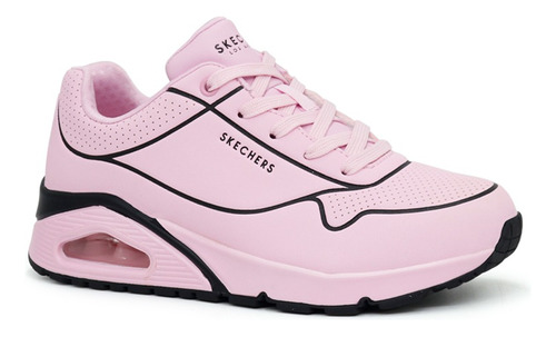 Zapatilla Skechers De Mujer Uno 177129-ltpk Rosado