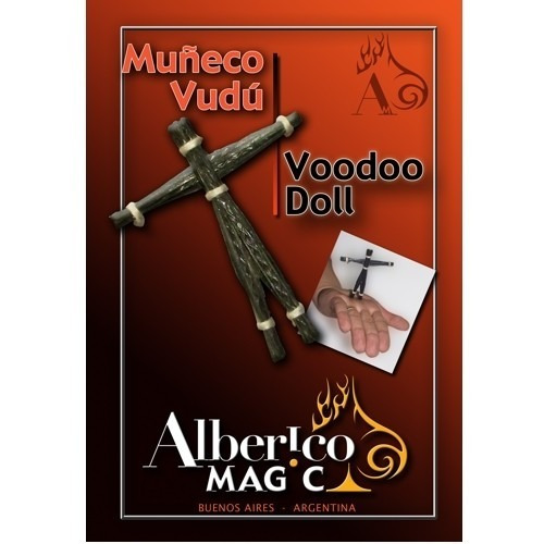 Muñeco Vudú Voodoo Doll Magia Truco Mental / Alberico Magic