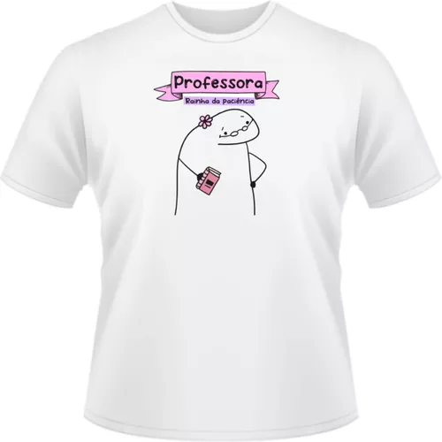 Camiseta A Prova Tá Fácil Pra Quem Estudou Professora Flork Meme;Gênero:Unissex