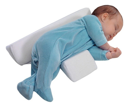 Almohada O Chojín Antivuelco De Seguridad Bebe Funda Lavable