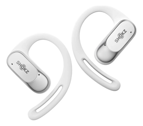 Auriculares Deportivos Shokz Openfit Air Color Negro Luz Azul