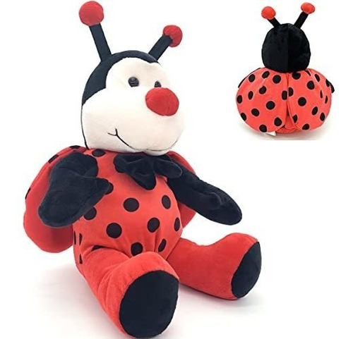 Ladybug Stuffed Animal Plush Ladybird Beetle Soft 28zns