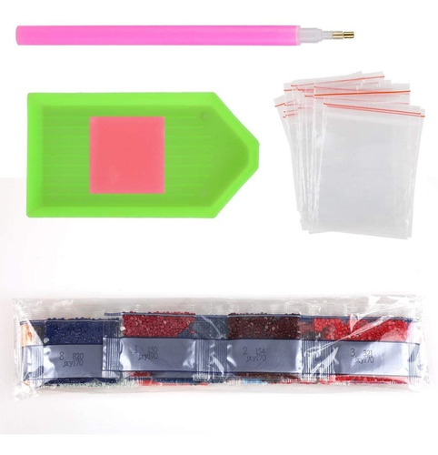 Kits De Pintura De Diamante 5d Elephant Elefante 30x40cms