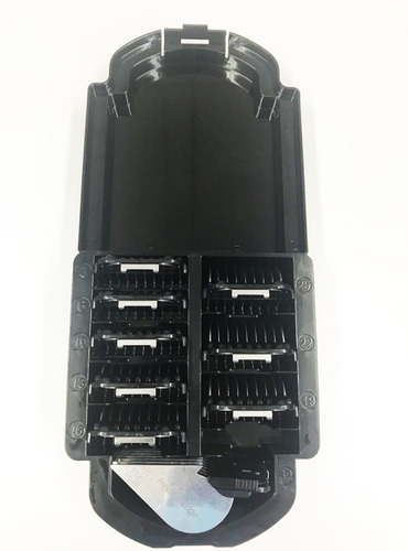 Imagem 10 de 10 de Maquina Tosa A6 Oster Slim E Kit Pentes Adaptadores Aco