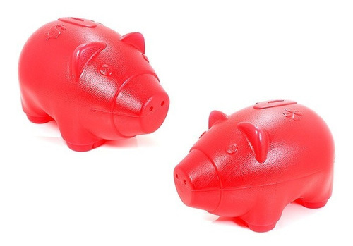 Cofre De Plástico Porco Big Le Plastic Brinquedo
