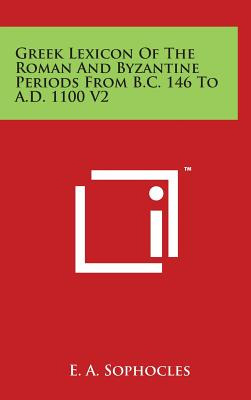 Libro Greek Lexicon Of The Roman And Byzantine Periods Fr...