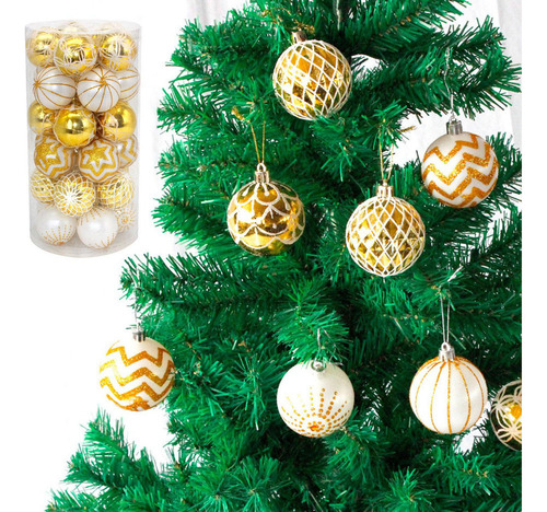 A Cb 30 Uds Adornos De Bolas De Navidad Adornos Navideños