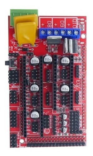 Módulo Ramps V1.4 Shield Reprap Placa Mega Driver