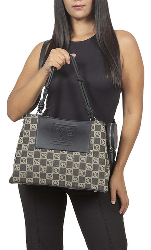 Bolsa Satchel Cloe Kaksani Grande Color Multicolor