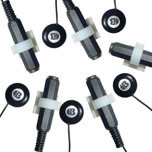 5un. Sensor Trigger Captador P/ Bateria Eletrônica Black Bug