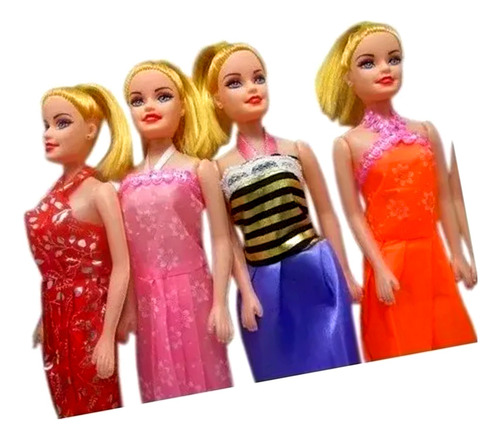Kit Com 50 Bonecas Baratas Brinquedo Atacado Prenda