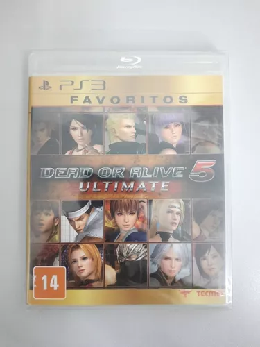 Jogo Luta Ps3 Play 3 Dead Or Alive 5 Cd Midia Fisica