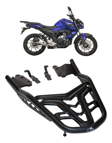 Bagageiro Yamaha Fazer Fz 15 Fz15 2022 2023 Preto