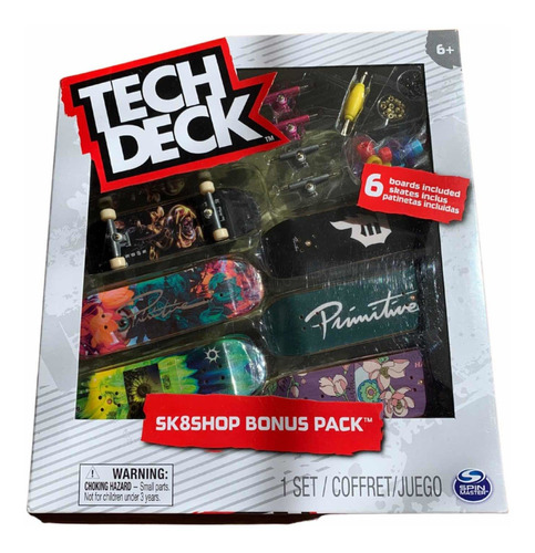 Tech Deck Sk8shop Bonus Pack ( 6 Tablas )