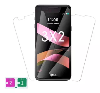 3x2 Mica Cristal Templado 9h Compatible Con LG X Style