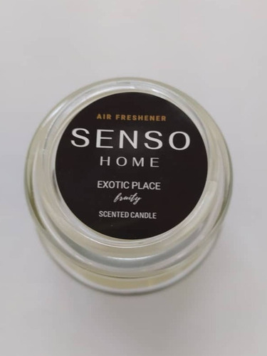 Velas Aromatizantes Senso Home Aromas Cítricos Sensuales