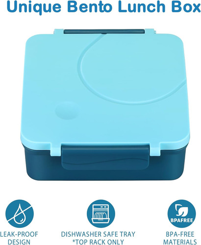 Fiambrera Bento Para Niños Con Termo Para Sopa De 8 Oz,...