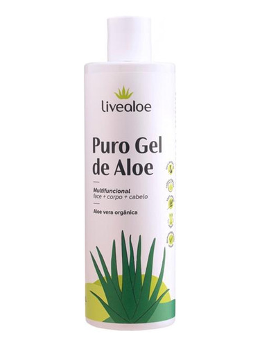 Gel De Babosa Aloe Vera Puro 500ml - Orgânico