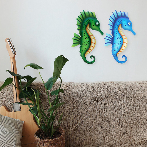 Y Decoración Con Forma De Caballito De Mar Para Colgar En
