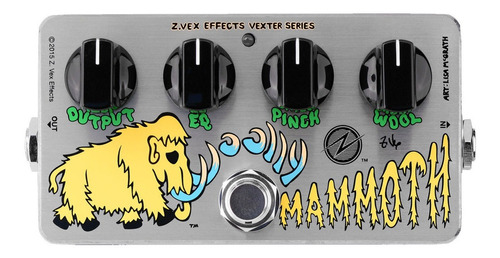 Pedal Fuzz P/ Bajo Zvex Woolly Mammoth Vexter