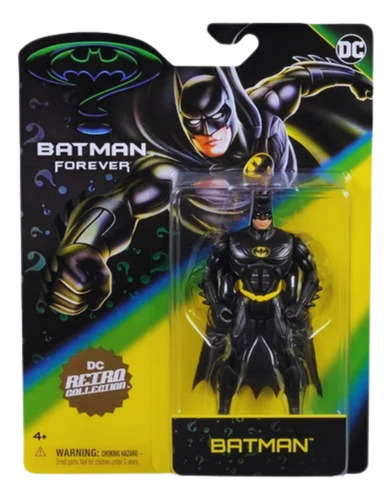 Muñeco Batman Forever Retro Collectio Spin Master 15cm Origi