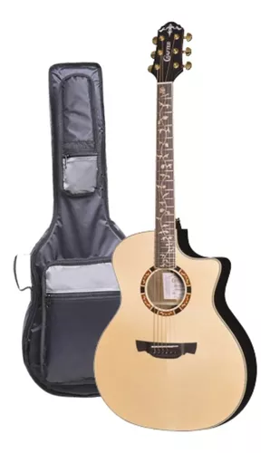 Violão Aço Crafter Grand Auditorium Stg G-27-Ce Eq Lr-T Nx Gloss Com Bag -  Izzo