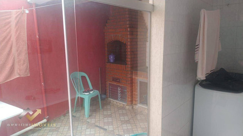 Imagem 30 de 30 de Sobrado Com 3 Dormitórios À Venda, 124 M² Por R$ 700.000 - Vila Camilópolis - Santo André/sp - So1300