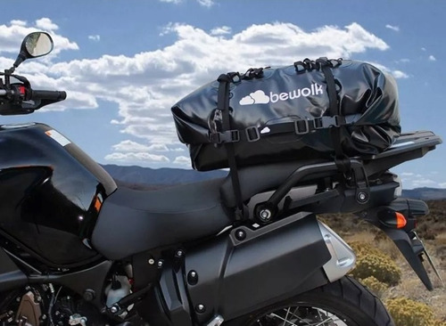 Imagen 4 de 9 de Bolso Moto Estanco Imperm Doble Entrada 40 L Bewolk Bb1240h