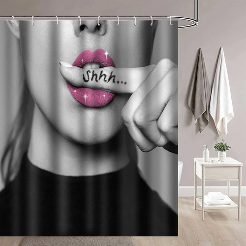 Ylzypa8 - Cortinas De Ducha Para Mujer, Estilo Glamuroso, Pa