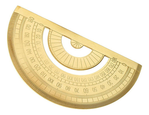 A Regla De Geometría Matemática De Joyería De Transportador