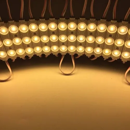 1 Módulo 3 Led Lupa 1.5w Colores Luz Aviso Potencia Unicolor