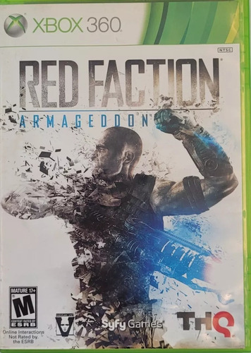 Red Faction Armageddon / Jogo Xbox 360 / Semi-novo / X-box
