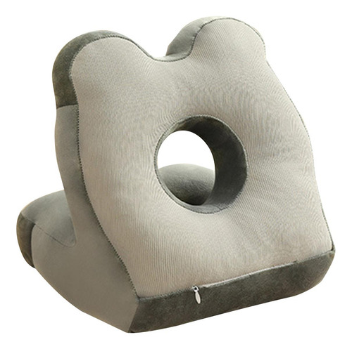 Cojín Para Dormir Con Soporte Para El Cuello Gris Oscuro