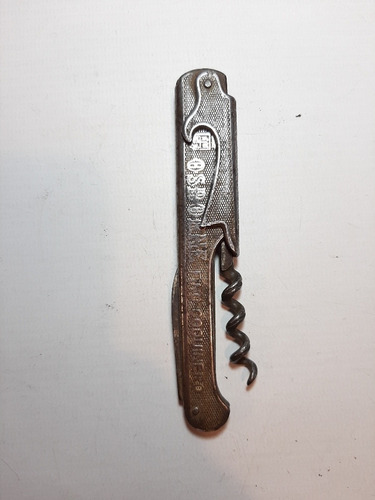 Imagen 1 de 4 de Antiguo Sacacorchos Brandy Veterano Ro 978