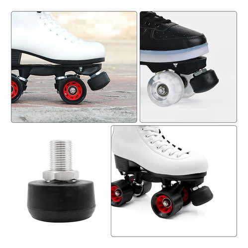 Bloque De Freno De Goma Ajustable Para Patines De Ruedas, 2