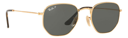 Lente De Sol Ray-ban 0rb3548nl Hexagonal Polarizado Unisex Hexagonal Verde G-15 Green Arista Arista