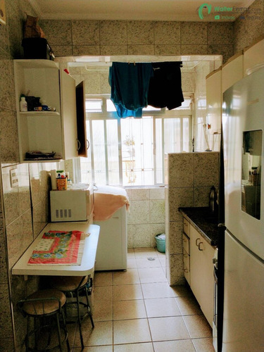 Imagem 9 de 12 de No Bairro Da Vila Mathias Em Santos - Apartamento 2 Dormitórios - 2549